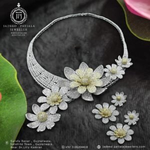 Latest Diamond Necklace Design in Gujranwala, Pakistan